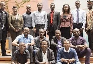 The 16 engineers in Cape Town, South Africa. (Image source: Royal Academy of Engineers)