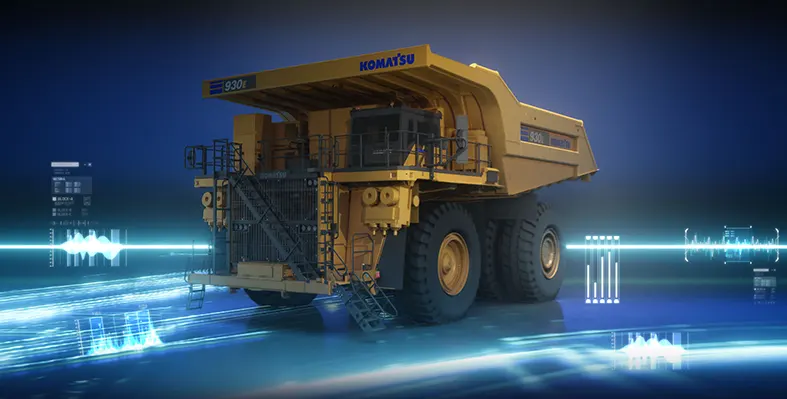 Collaboration to deliver step-change capabilities through software-defined vehicle and autonomy platform. (Image source: Komatsu) Komatsu's_vehicle