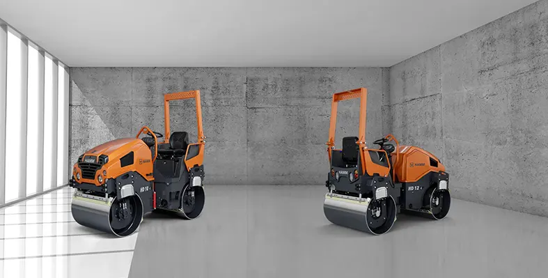Hamm expands its HD CompactLine with HD 10–12 G-Tier rollers, offering agile performance and Stage V compliance. (Image source: Hamm) Hamm's_new_compact_rollers